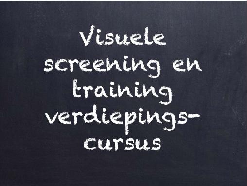 Deze cursus is een vervolg op Visuele screening en training * en Ruimtelijk zicht & inzicht **. En is alleen toegankelijk als deze twee gevolgd zijn. Deze cursus gaat dieper in op testen en trainen.

Naast de visuele motorische testen en trainingen leert de cursist ook visueel sensorische trainingen toepassen. Deze trainingstechnieken zijn onmisbaar bij de behandeling van onder andere fixatie disparatie.